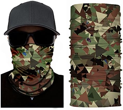 xxiii - Face Mask Shield Protective Balaclava Bandana Microfiber Tube Neck Warmer Multi Use All Purpose Snowboard Ski Air Soft Photography Props