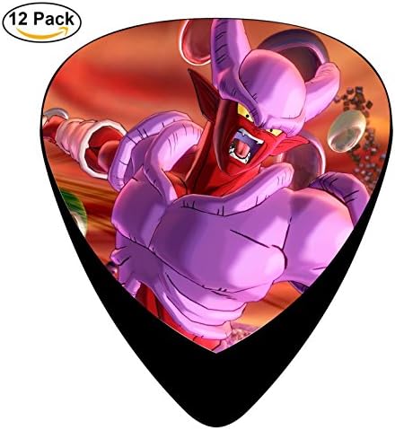 Dragon Ball Xenoverse-2 Guitar Picks Celluloid Fashion Boys&amp;Girls Complete Assorted 12 Pack