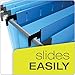 Pendaflex SureHook Reinforced Hanging Folders, Legal Size, Assorted Colors, 1/5 Cut, 20/BX (6153 1/5 Asst)