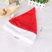 Bnikion Red Santa Hat for Kids 2 Pack Children Christmas Hats Plush Xmas Hat for Child Christmas New Year Party