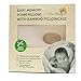 DeaUnique Baby Pillow Memory Foam, Head Shaping & Bamboo Pillow Cover. Newborn Head Support Pillow Prevent Flat Head Syndrome or Plagiocephaly.Soft and Breathable, Infant Sleeper Pillow. White.