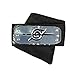 TECKING Naruto Headband with Metal Plated Cosplay Leaf Village Ninja Kakashi Uzumaki Akatsuki Gaara(Black,Pack of 4)