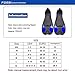 A Point diving Fins Full Foot Snorkeling Light Swim Fin Frog Shoes Short Training Flippers for Adults Men Women Kids