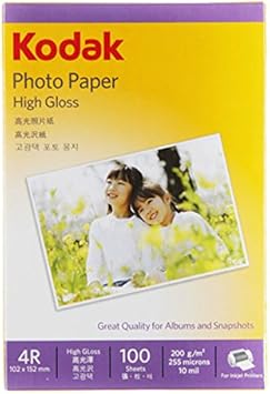 kodak 4x6 photo paper