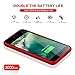 iPhone 7 Plus Battery Case,iPosible Extra Slim Rechargeable Protective Charging Case 4000mAh,Portable Charger Cover with LED Indicator Light for iPhone 7 Plus (5.5 inch)-[NOT for iPhone 7(4.7inch)]