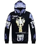 Fashion Unisex Network Expression Print Casual Hoodie Sweatshirt