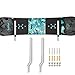 YYST Snowboard Storage Rack Wall Mount - Hardware and Screw Cover Included