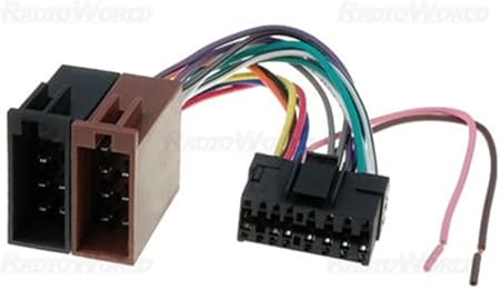 ISO Wiring Harness Connector Adaptor For SONY 16 Pin: Amazon.co.uk