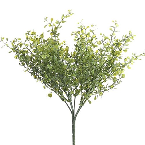 Factory Direct Craft Vinyl Artificial Maidenhair Fern Sprays for Indoor or Outdoor Decor - 2 Sprays