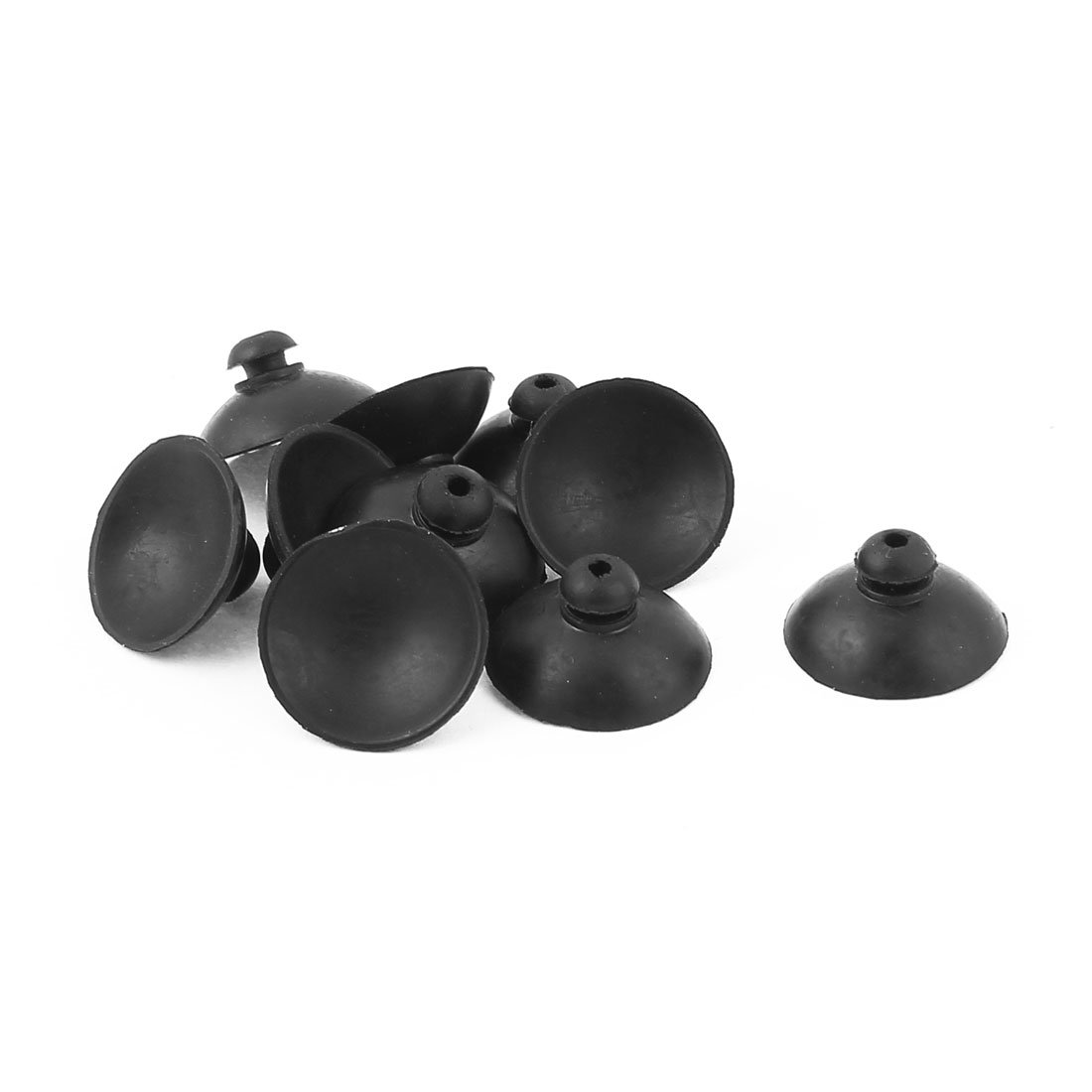 Sourcingmap A15102700ux0234 10PCS 2.5cm/1inch Silicone Vacuum Suction Cup Sucker (Pack of 10)