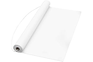 Party Essentials Plastic Disposable Aisle Runner for Wedding Ceremony Events Indoor and Outdoor on Floor Tile Grass Carpet, 100 ft x 3 ft, White