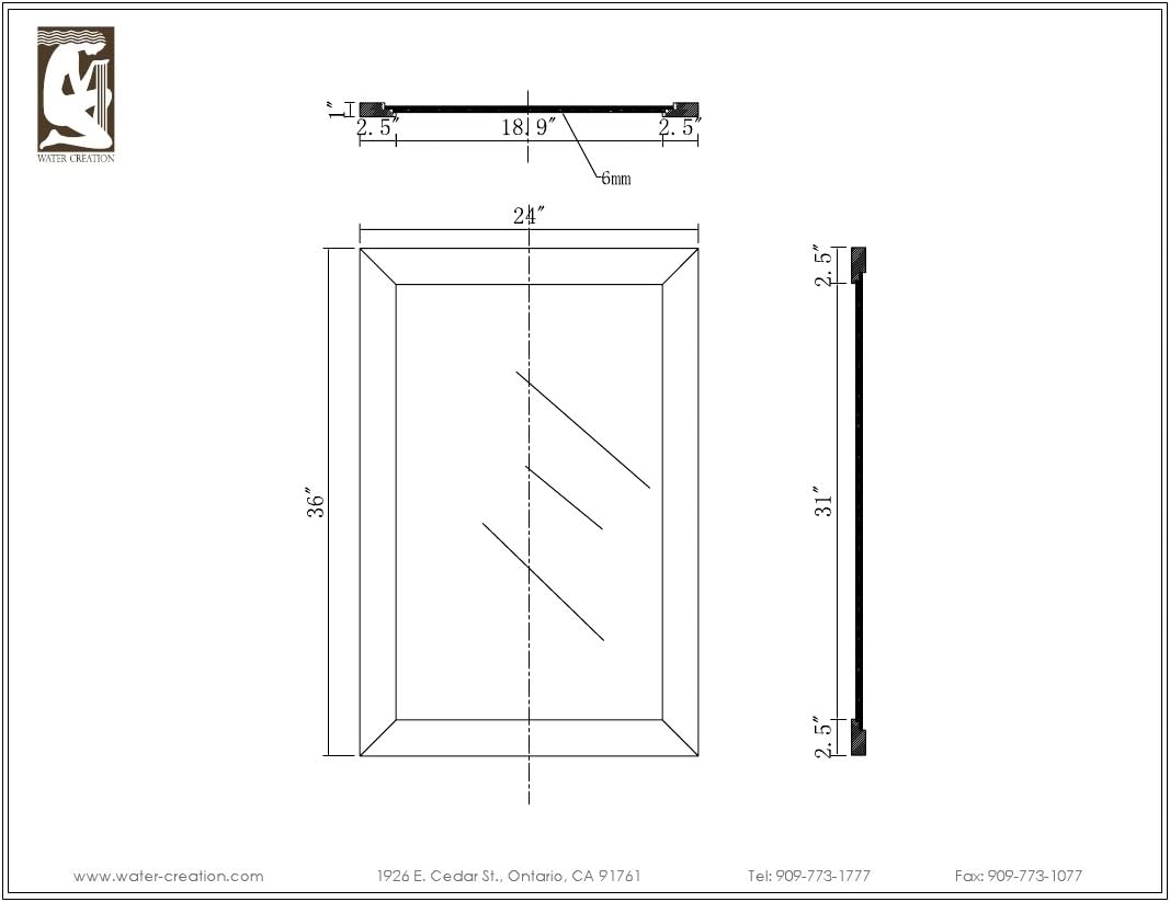 Water Creation Madalyn 30ebf 30 Espresso Single Sink Bathroom Vanity With Matching Framed Mirror And Faucet Amazoncom