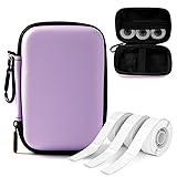 Phomemo D30 D35 Label Marker Purple Case with 3