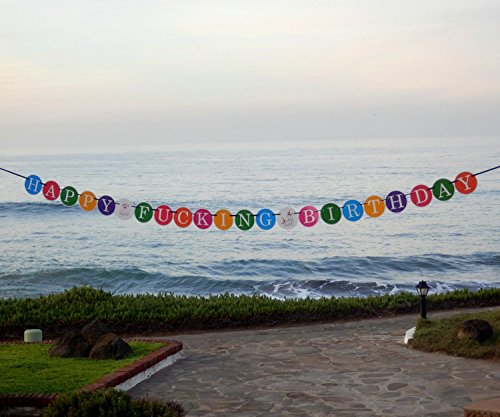 Sterling James Co. Funny Happy Birthday Funny Birthday Banner - 21st Birthday Banner - 30th Birthday