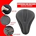 Most Comfortable Exercise Bike Seat Cushion Cover - (11 inches x 7 inches) Premium Quality Bicycle Saddle Pad with Soft Gel for Women and Men - Great for Indoor Cycling Class and Stationary Bikes