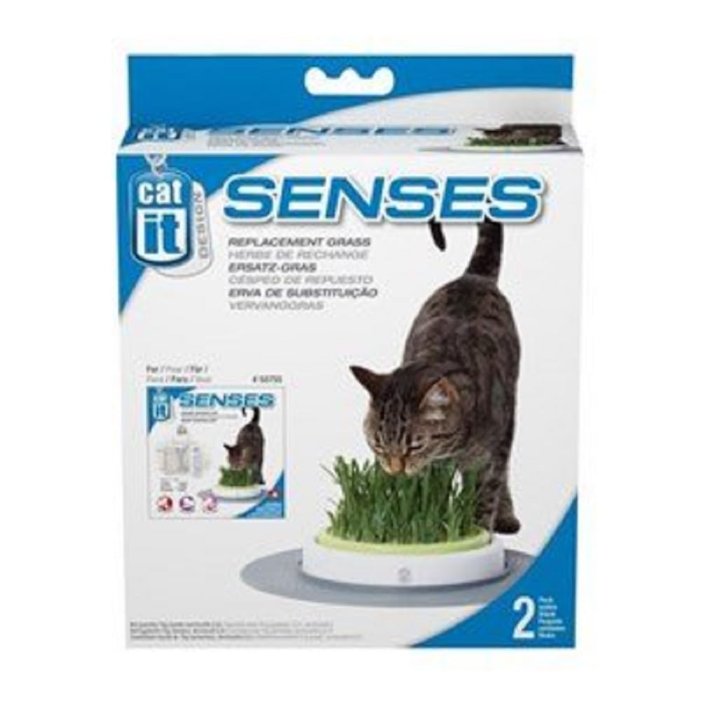 Catit Senses Grass Garden Refill Pack, Pack of 2
