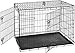 AmazonBasics Double-Door Folding Metal Dog Crate Kennel - 42 x 28 x 30 Inches primary