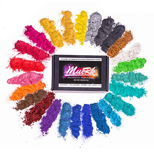 Mica Powder For Epoxy Resin Color Pigment Dye Set 25 Colours [ 250g/8
