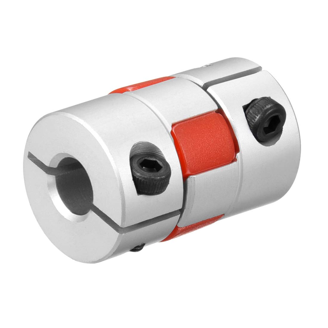 Sourcingmap Shaft Coupling 8mm to 8mm Bore L30xD20 Flexible Coupler Joint for Servo Stepped Motor