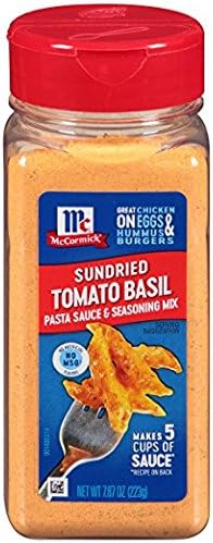 McCormick Sundried Tomato Basil Pasta Sauce & Seasoning Mix, 7.87 OZ (Pack - 6)