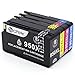 Sotek 4 Pack High Capacity Replacement for HP 950XL HP 951XL Ink Cartridge Compatible With HP Officejet PRO 8600 8610 8615 8620 8625 8630 8640 8660 251dw 271dw