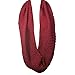 Wrapables® Winter Warm Knitted Infinity Scarf and Beanie Hat Set, Burgundy