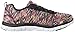 Skechers Sport Women's Flex Appeal Fashion Sneaker,Black,8.5 M US