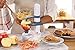 Dash DAP001RD Rapid Electric Potato Peeler Tool + Fruit Skinner with BPA Free Plastic, Auto Shut Off Function, 2 Replacement Blades, Paring Utensil & Recipe Book - Red