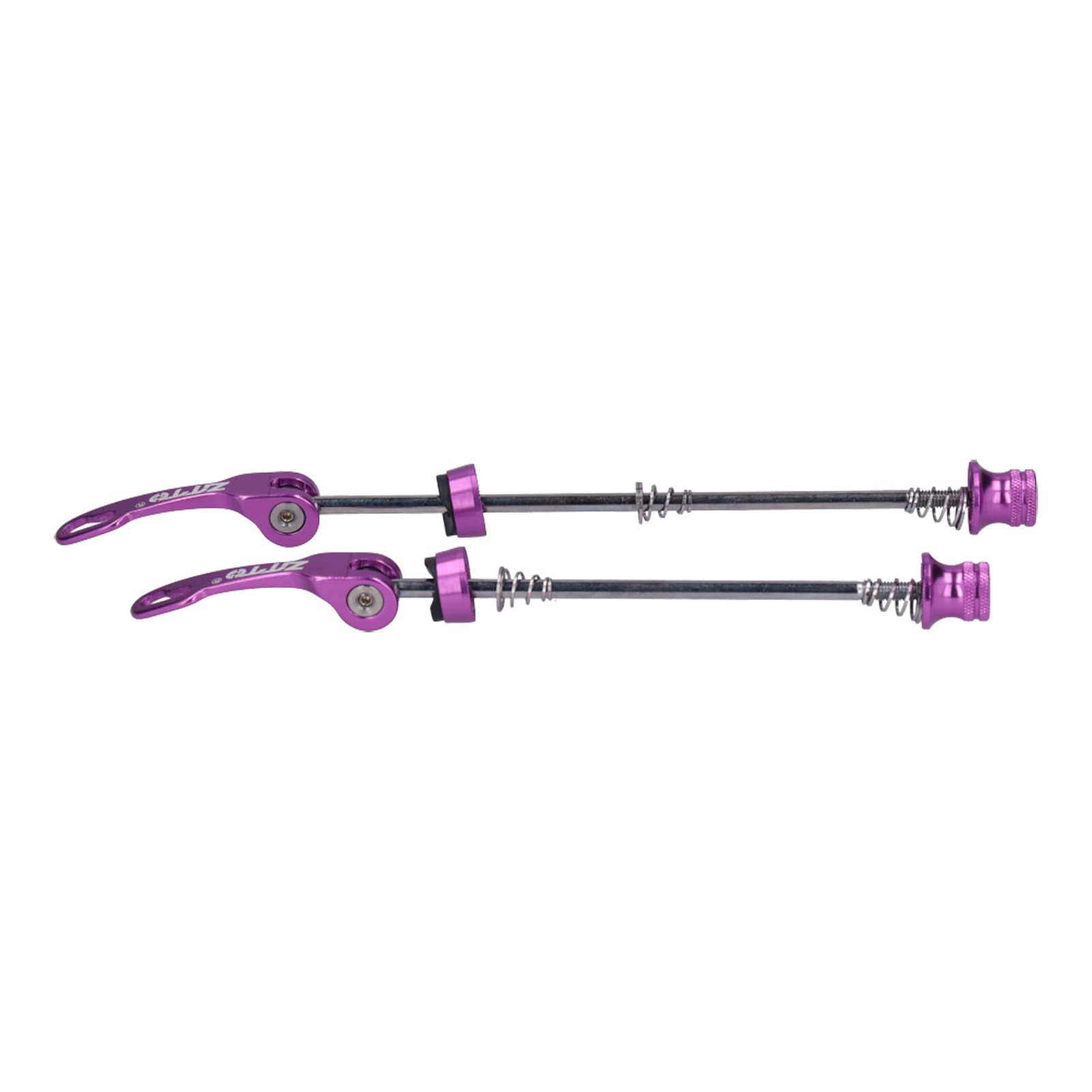 KIMISS Quick Release Bike Skewers Quick Release Road Bike Skewer Front 2Pcs Road Mountain Bicycle Quick Release Skewers Bike Front Rear Skewer Sory (Purple)