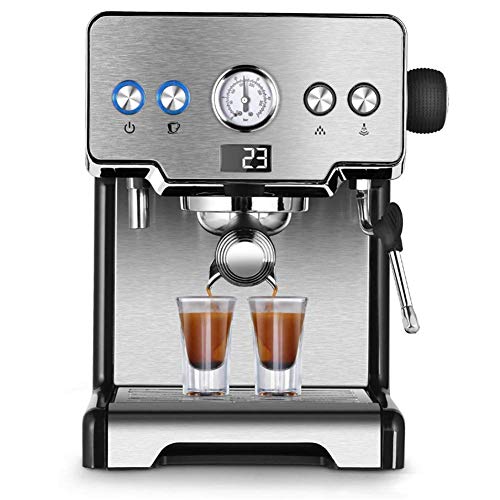 YQGOO Kaffeemaschine Eingebaute Kaffeemaschine Home Italienische halbautomatische Pumping Steam Milk Tea Shop Werbung – Bild 4