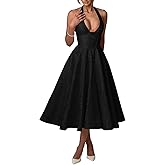 Gujach Satin Prom Dresses 2026 Jacquard A Line Tea Length Formal Party Gowns