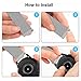 QusFy Metal Band Compatible with Samsung Galaxy Watch 4 Bands 40mm 44mm / Watch 4 Classic 46mm 42mm/Watch 3 41mm / Active 40mm / Active 2 44mm, 20mm Stainless Steel Magnetic Mesh Bands for Women Men