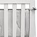 Wendy Bellissimo 4 pc Nursery Bedding Baby Crib Bumpers - Grey