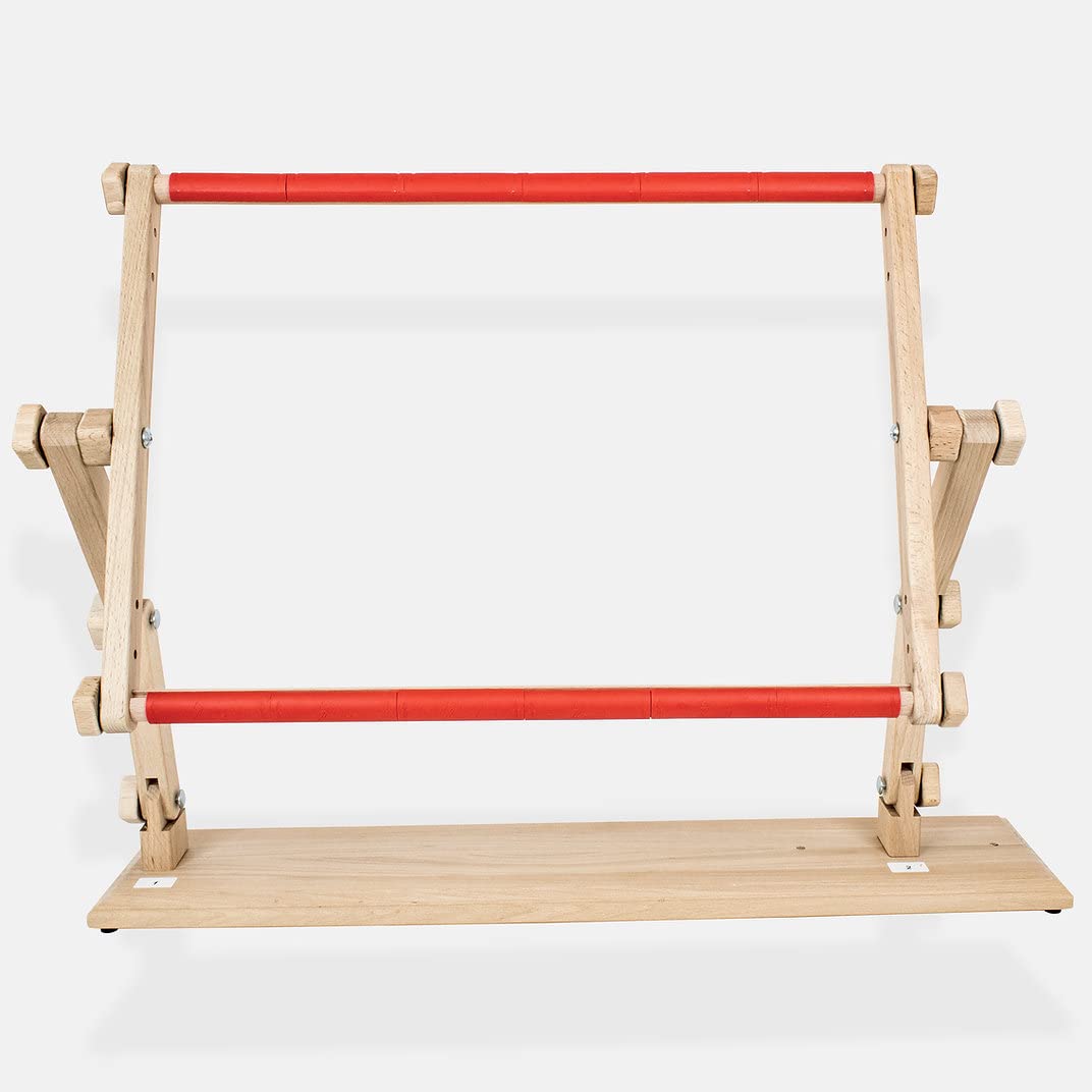 Premium Cross Stitch Stand for Embroidery & Needlecraft. Wooden Embroidery Stand from Beech Wood (30cm x 40cm)