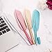 Frienda 16 Pieces Feather Gel Ink Rollerball Pens Feather Ballpoint Black Ink Pens, 0.38 mm Point