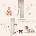 MAGZO Magnetic Screen Door Fit Door Size 32 x 96 Inch, Screen Size 34
