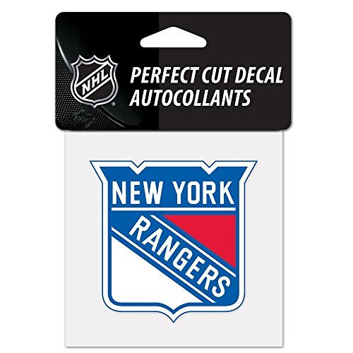 NHL New York Rangers Perfect Cut Color Decal, 4" x 4" by WinCraft