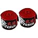 Verus Elastic Hand Wraps MMA Inner Gloves Fist Protector Mitts Boxing Bandages (Red)