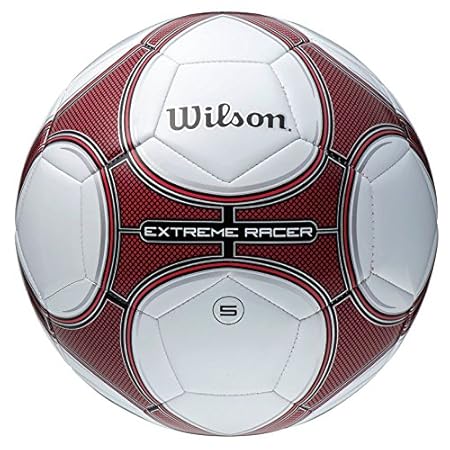 Wilson Balon de Futbol Extreme Racer Red SZ 5: Amazon.es: Hogar