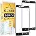 [2-PACK]-Mr.Shield Designed For ZTE Blade Z Max [Tempered Glass] [Full Cover] [Black] Screen Protector with Lifetime Replacement
