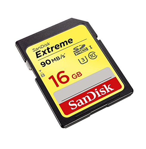 SanDisk Extreme 16 GB Secure Digital High Capacity (SDHC)