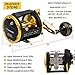 Burning Shark Towing Spool Sole Level Wind Reels, Pull Reels Boat Fishing Fishing Ocean for Sea Bass Salmon (STC40)
