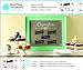 Martha Stewart Crafts Chalkboard Stencils Sheets, 9 by 7.5-Inch, 33546 Banners and Corners (Set of 2)