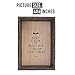 Eco in Deco Picture Frame 4x6 inch Color Brown Wood Shadow Box