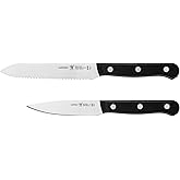 HENCKELS Solution Razor-Sharp 2-Piece Utility Knife Set, German Engineered Knife Informed by Over 100 Years of Mastery, Stain