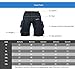 Layatone Men's Black 3mm Neoprene Scuba Diving Shorts With Pocket Surfing Wetsuit Pants