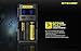 Nitecore SC2 Superb Charger 3A Quick Charge Bundle with EASTSHINE EB182 Battery Organizer