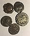 IT 5 Ancient Pre - Christian Roman Coins Comes in a Velvet Gift Bag AG-Good