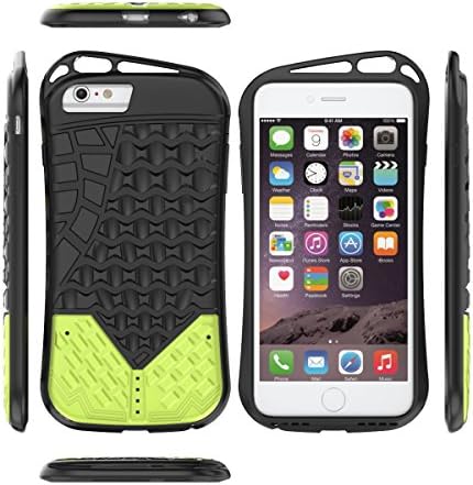 for Apple iPhone 8 Plus &amp; 7 Plus Case [Parkour Shoe] GuluGuru COOL Soft TPU Slim Armor Case Back Cover, Skidproof Non-Slip, Lens Protection, Shockproof, Impact Resistant