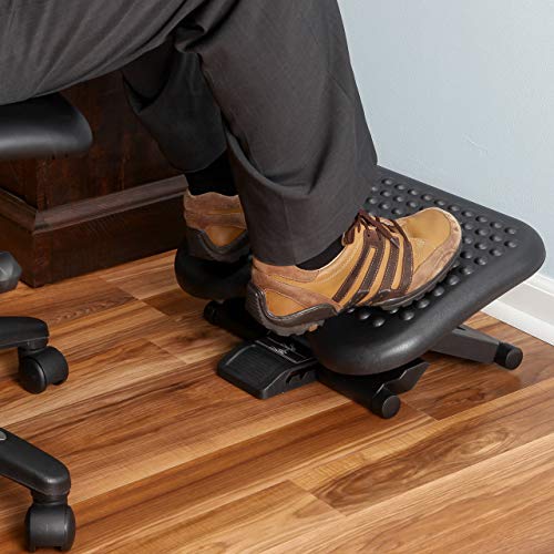 Under Desk Foot Rest & Adjustable Footrest Ergonomic Footrest for